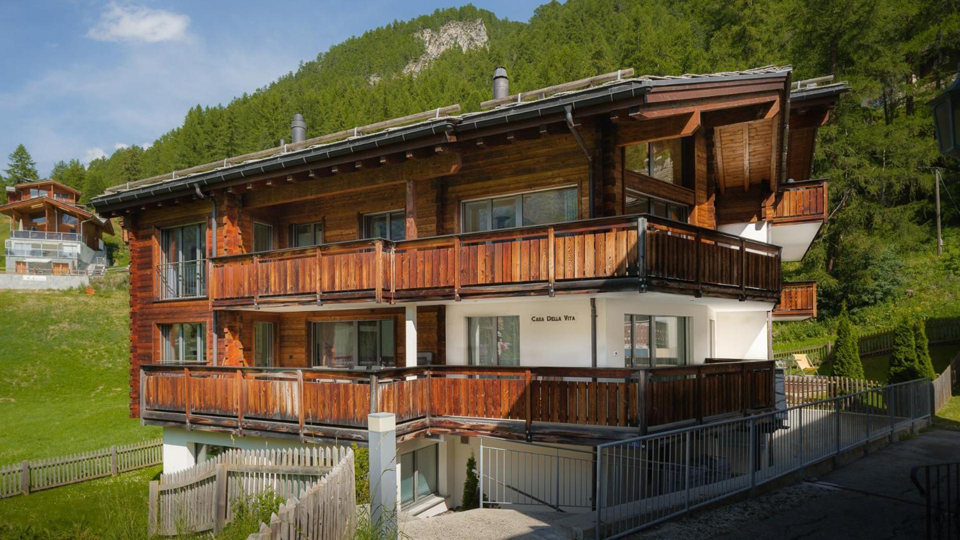 Casa Della Vita Zermatt Esterno foto