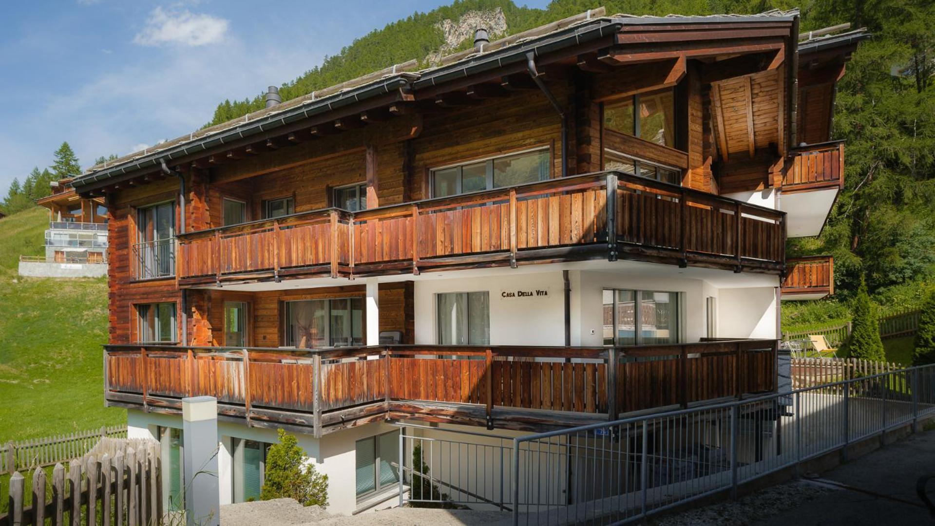 Casa Della Vita Zermatt Esterno foto