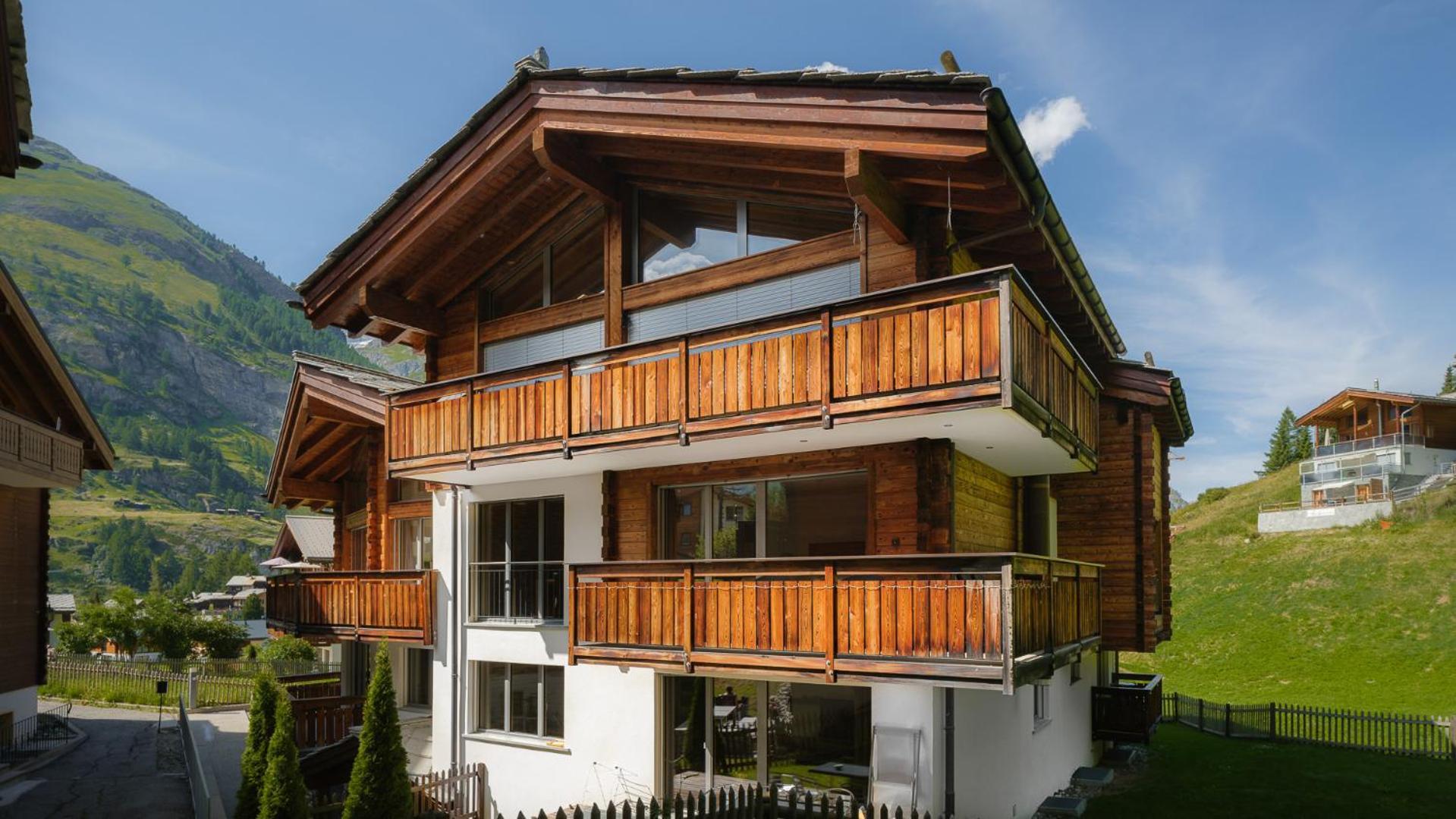 Casa Della Vita Zermatt Esterno foto