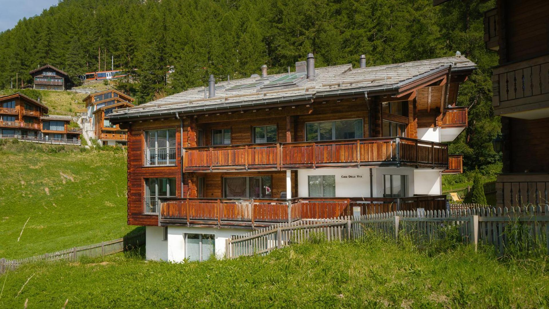 Casa Della Vita Zermatt Esterno foto